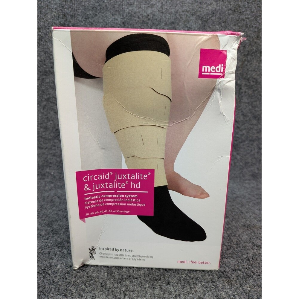 Medi Circaid Juxtalite Lower Leg Compression Wrap Large Long 33cm CJL1L003